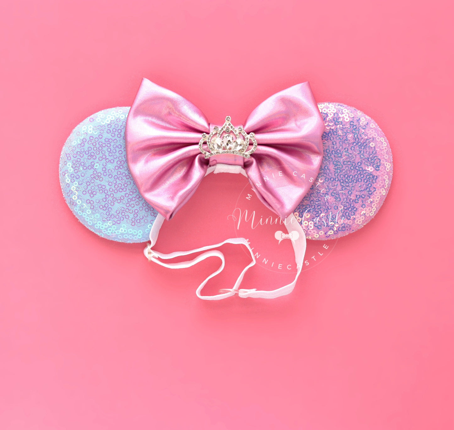 Princess Crown Mouse Ears (Elastic Band)