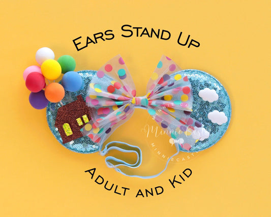 Up Mickey Ears (Elastic Band)