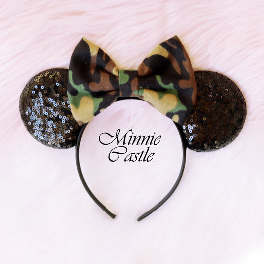 Camo Camouflage Mouse Ears