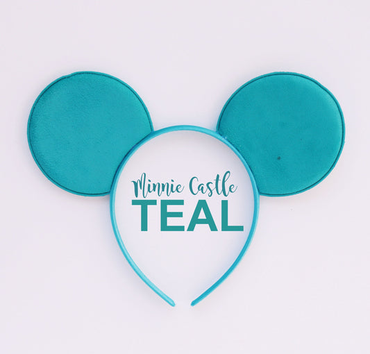 Teal Mouse Ears