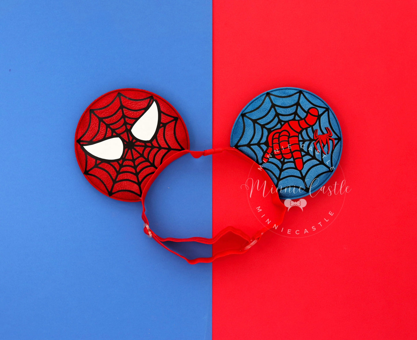 Spider Mickey Ears (Elastic Band)