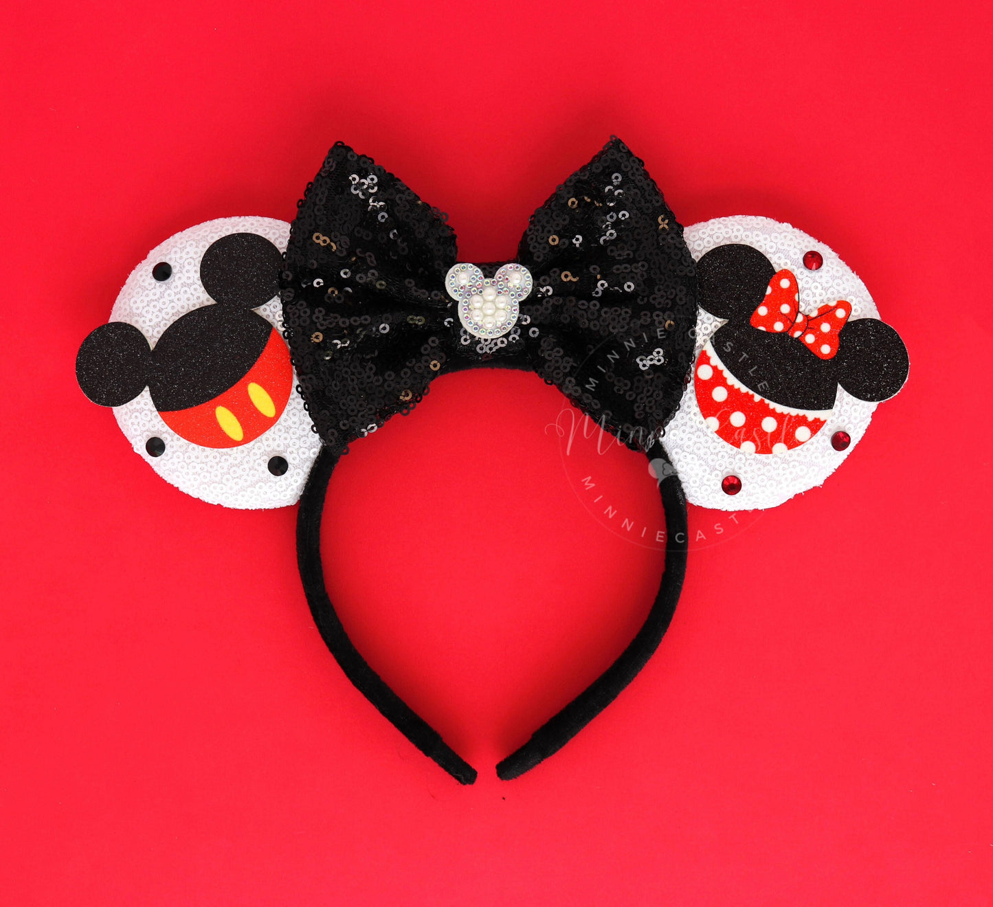 Red bow Minnie Ears