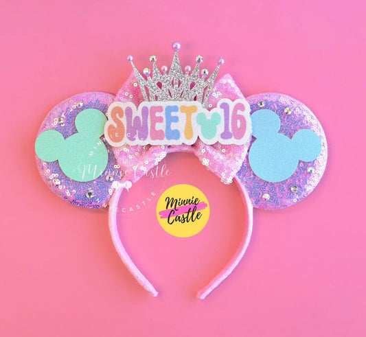 Sweet Sixteen Mickey Ears