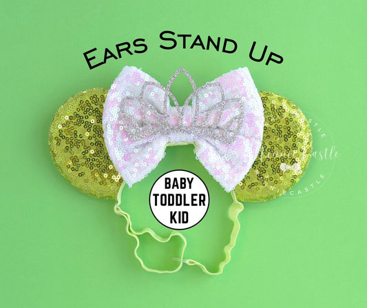 Tiana Mickey Ears (Elastic Headband)