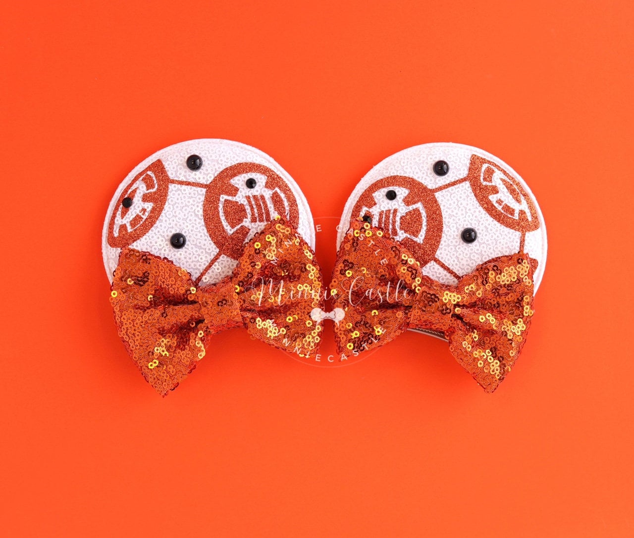 BBB8 Robot Ears Hair Clips