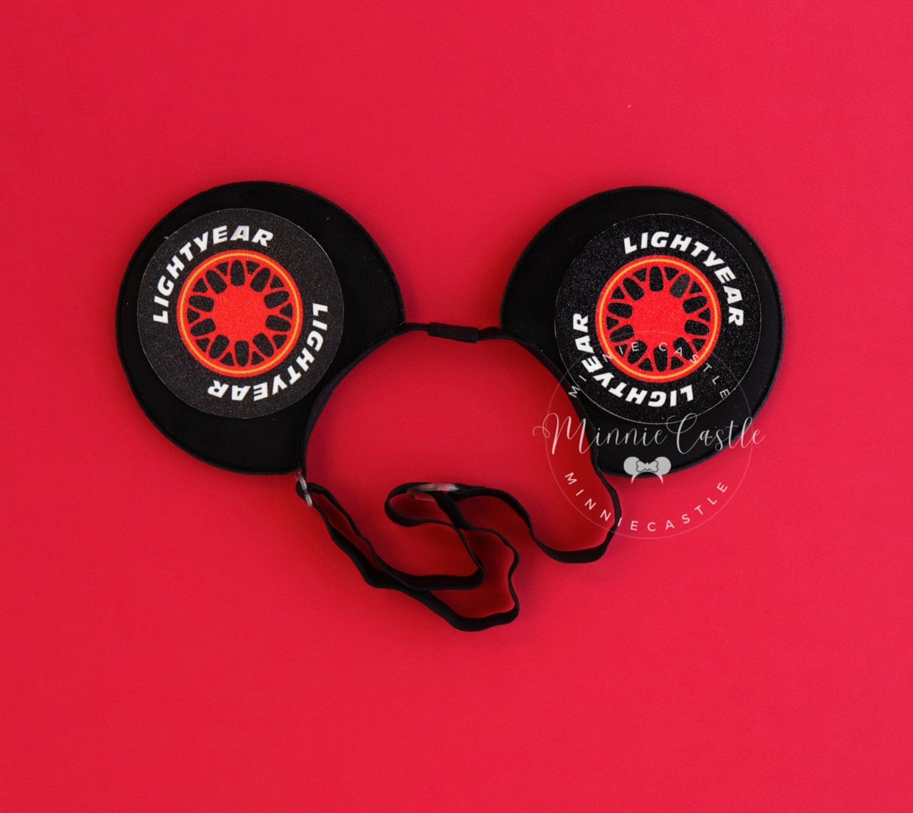 Mcqueen Mouse Ears (Elastic Band)