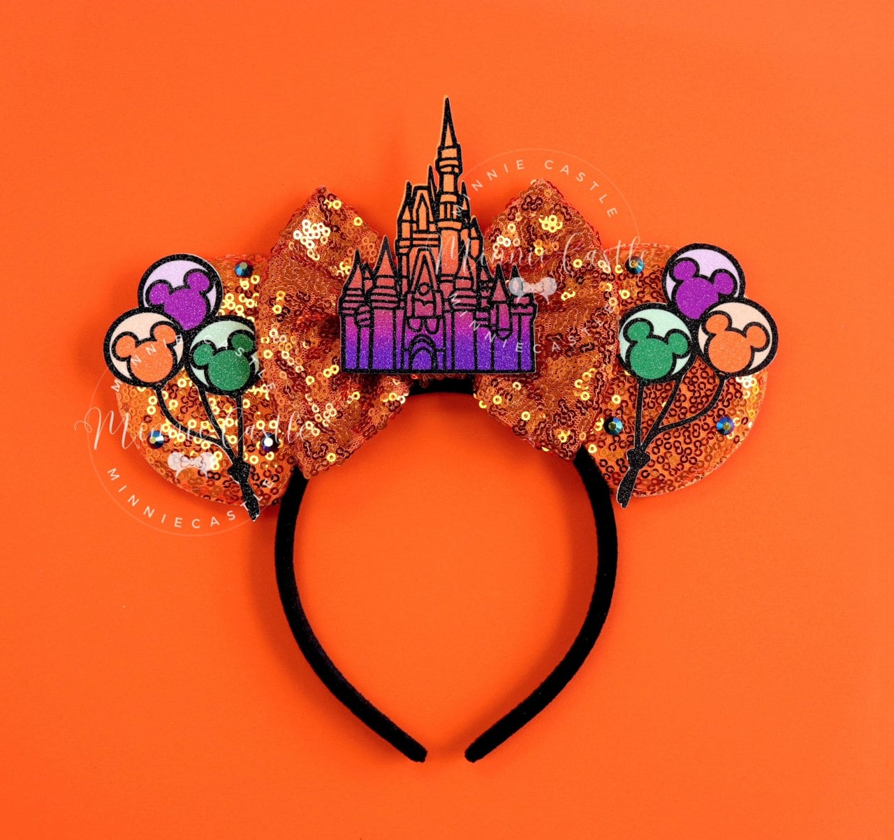 Halloween Mickey Castle Mouse Ears
