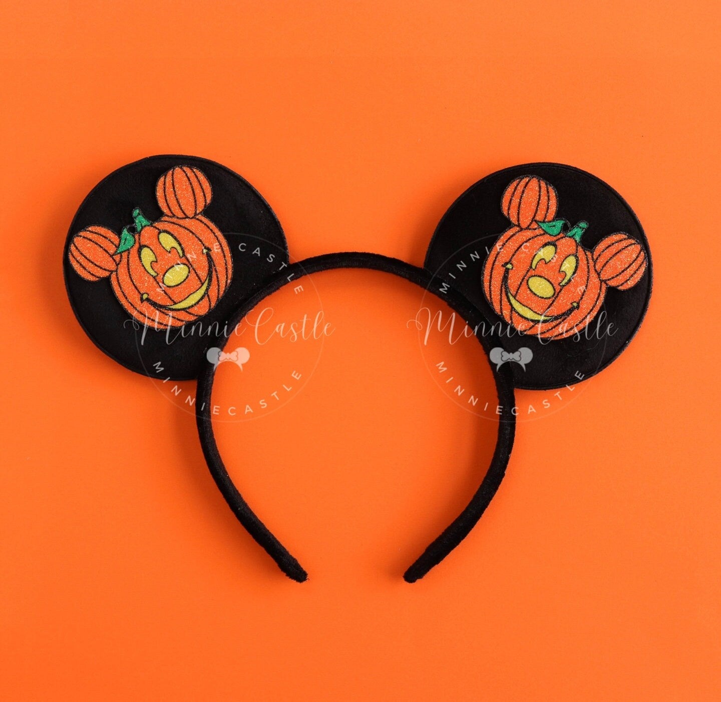 Mickey Ears Halloween Pumpkin