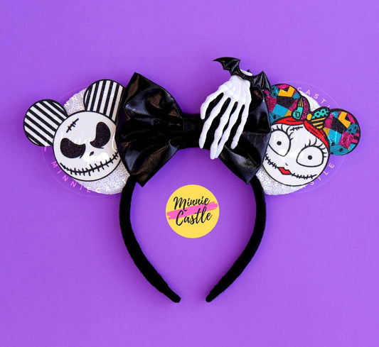 Jack and Sally Mickey Ears