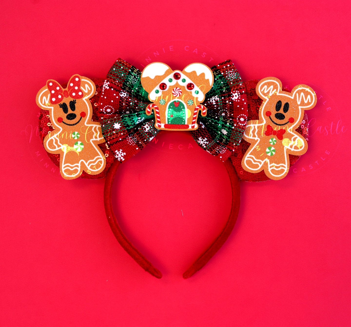 Gingerbread Minnie Ears