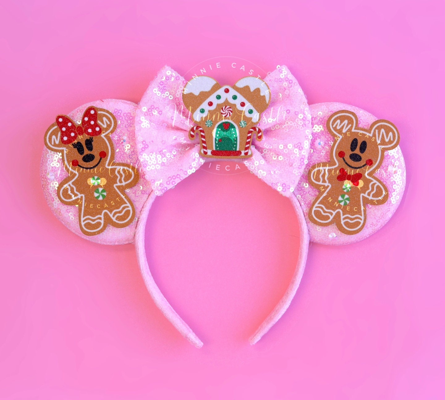 Christmas Gingerbread Mickey Ears